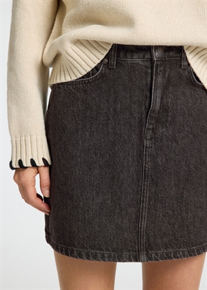 Harper hw short skirt Sort Selected Femme